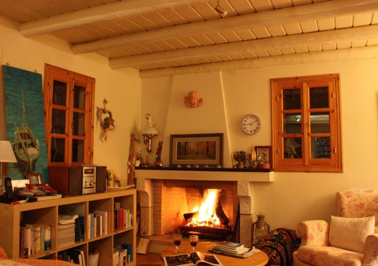 Mercouri Stone Cottage Korakochori ภายนอก รูปภาพ